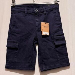 NWT Nukutavake kids Navy Cargo Shorts